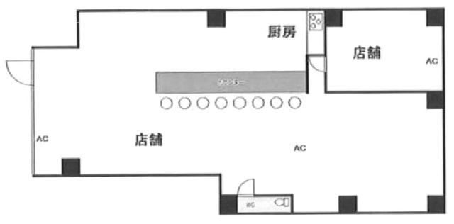 今井ビル101 間取り図