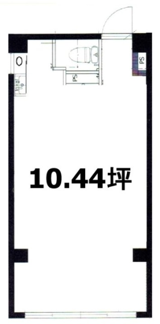 木村ビル4F 間取り図