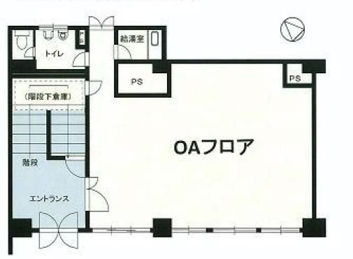 CIM高輪ビル1F 間取り図