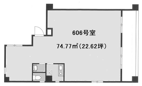 和光ビル606 間取り図