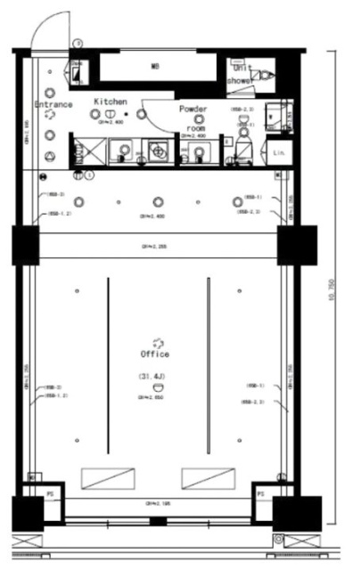 theSOHO1310 間取り図