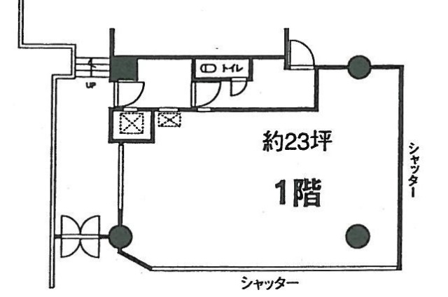 曙ビル1F 間取り図