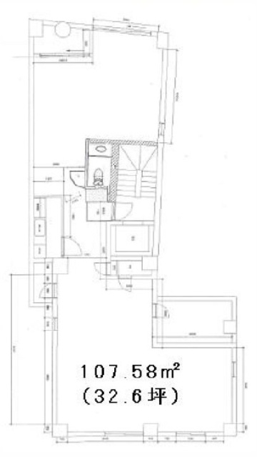 森山ビル東館505 間取り図