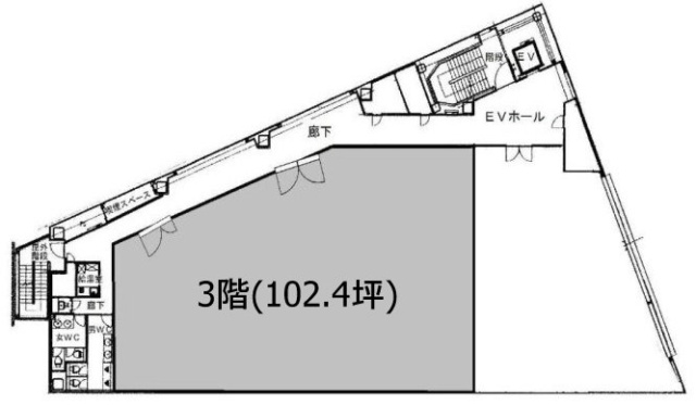 Sumビル3F 間取り図