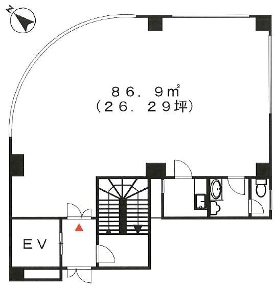 O&K南青山201 間取り図