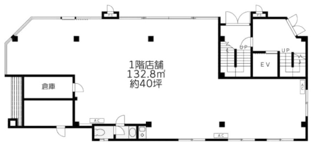 等々力QSハイム1F 間取り図