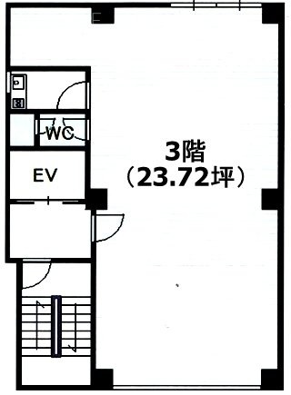 吉悦(よしえつ)ビル3F 間取り図