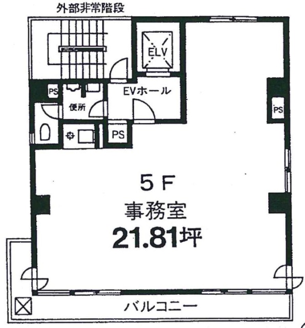 KYS西新宿5F 間取り図