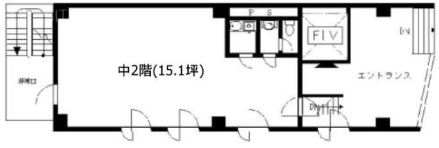 セラピュアビル中2F 間取り図