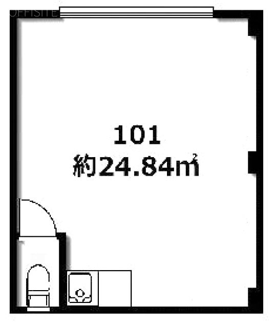 千村ビル101 間取り図