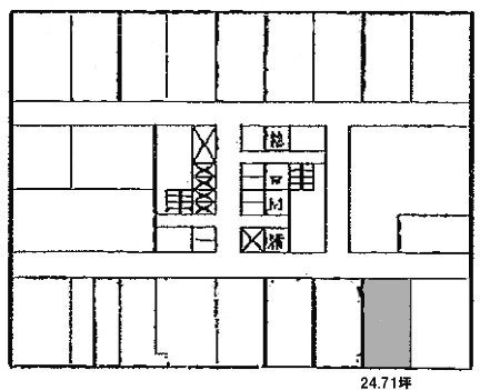 産業貿易センタービル3F 間取り図