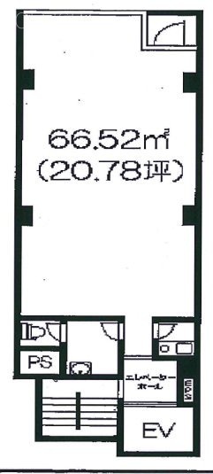 第3アマシンビル3F 間取り図