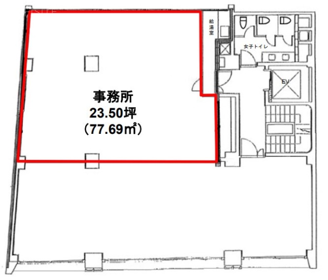 小谷ビル8F 間取り図