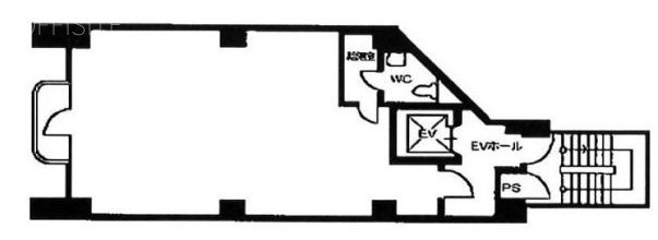 クロスサイド麹町ビル8F 間取り図