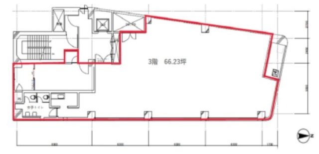 渋谷日永ビル3F 間取り図