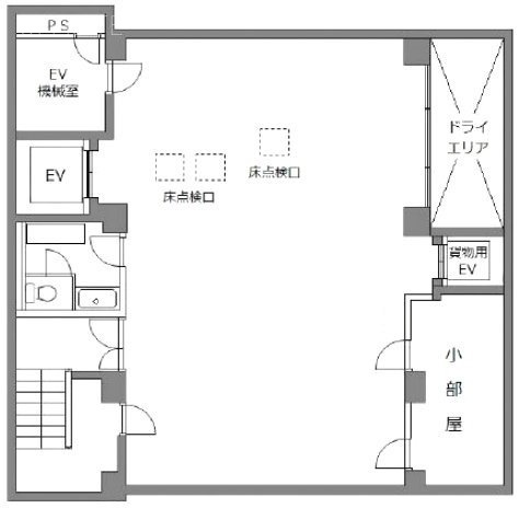 昌平堂冬木ビルB1F 間取り図