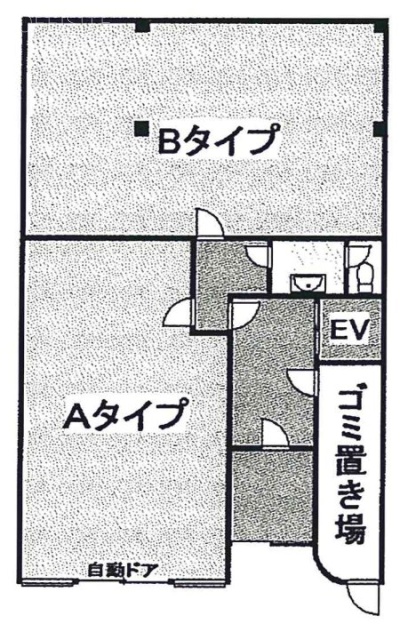 新小岩不二ビルA 間取り図