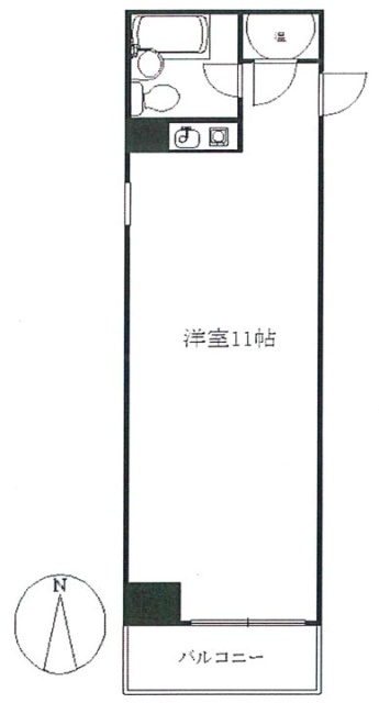 サンハイツときわ706 間取り図