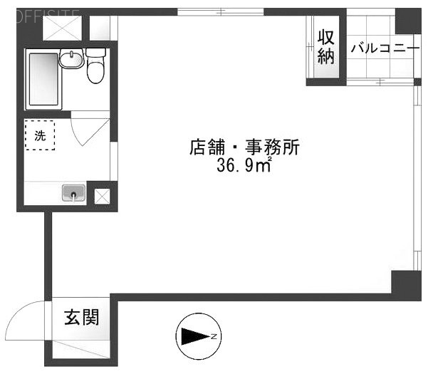 ガーデンビュウ自由が丘104 間取り図