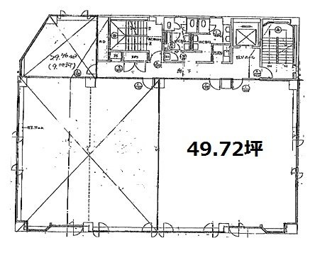 川崎フコク生命ビル3F 間取り図