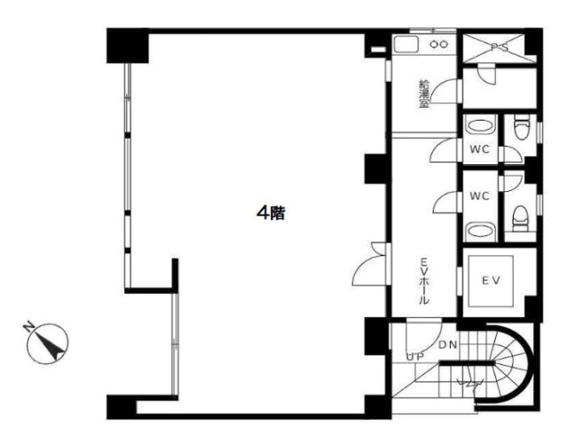 MYS銀座4F 間取り図