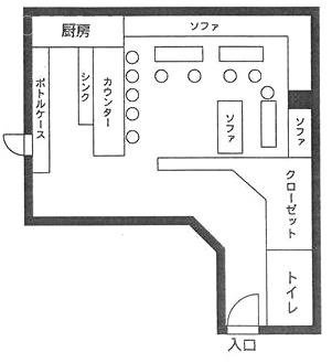 第16須賀ビルC 間取り図