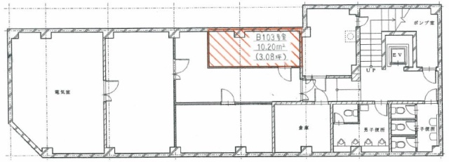 第3電波ビル103 間取り図