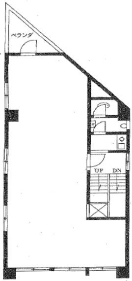 窪田ビル2F 間取り図