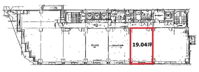 横浜相生町ビル4F 間取り図