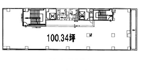 日本橋大富ビル4F 間取り図