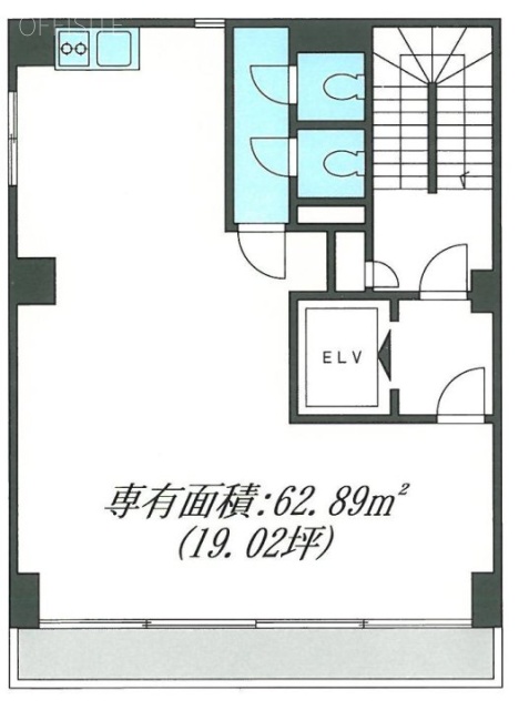 ライムライトビル8F 間取り図