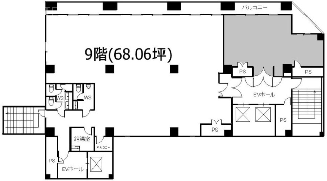 立川NAC(ナック)ビル902 間取り図