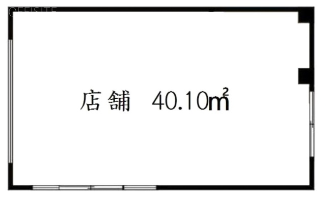 スパークサイド文京根津1F 間取り図