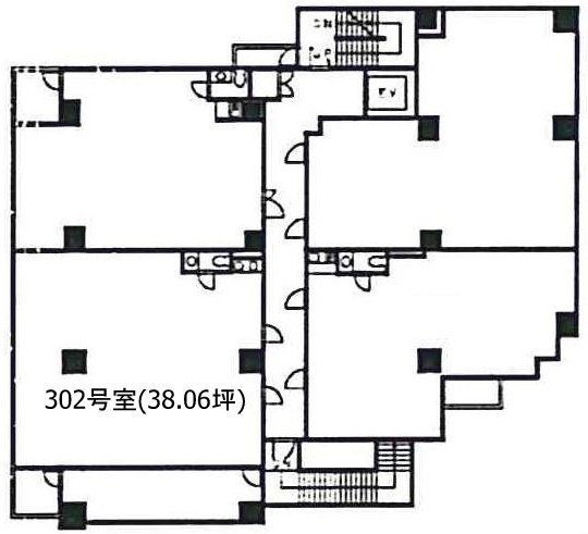 フェルテ中野302 間取り図