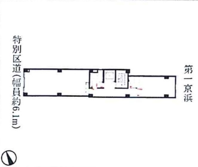 芝大門スクエア3F 間取り図