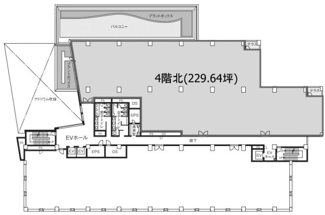 A-PLACE恵比寿南ビル北 間取り図