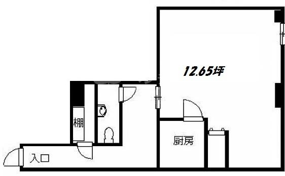 歌舞伎町ダイカンプラザ星座館606 間取り図
