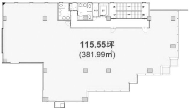 イマス北品川ビル3F 間取り図