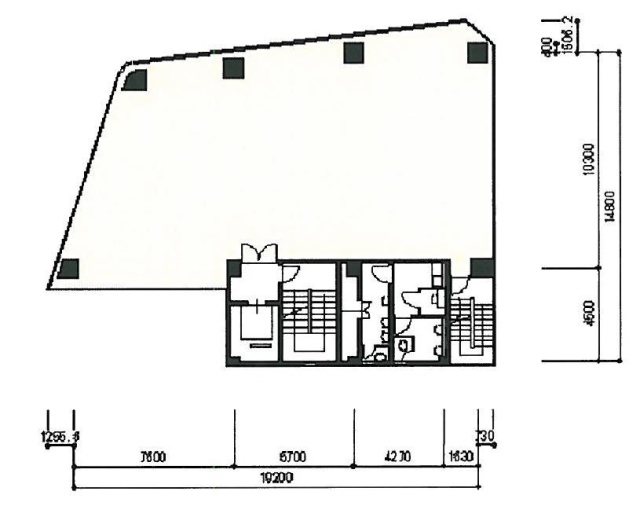 吹田屋ビル5F 間取り図