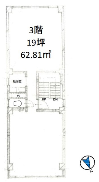 升本ビル3F 間取り図