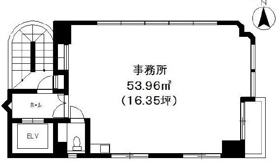 ヒーロービル4F 間取り図