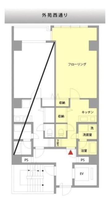 青山エムエービルディング901 間取り図