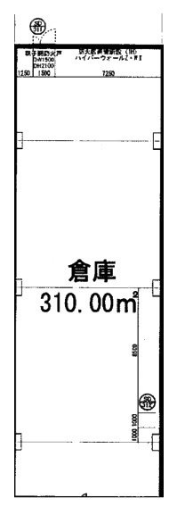 プロロジスアーバン東京品川13F 間取り図