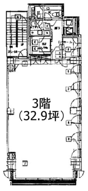 来るビル3F 間取り図