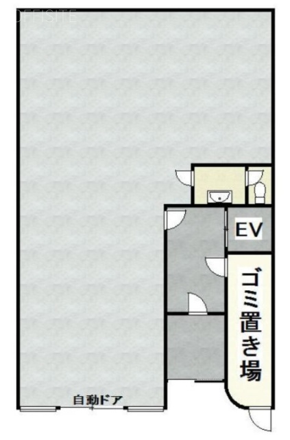 新小岩不二ビル1F 間取り図