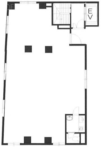 浜谷第7ビル1F 間取り図