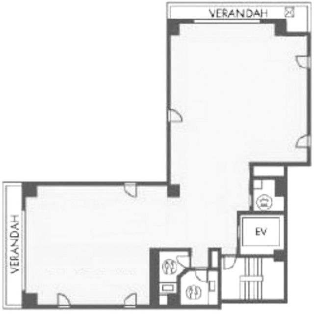 恒倉ビル6F 間取り図