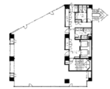 東宝江戸川橋ビル4F 間取り図