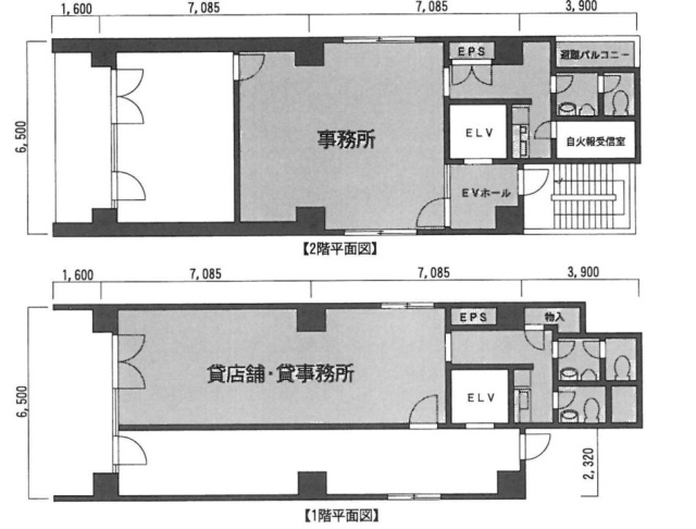 ACN秋葉原PLACE1F~2F 間取り図