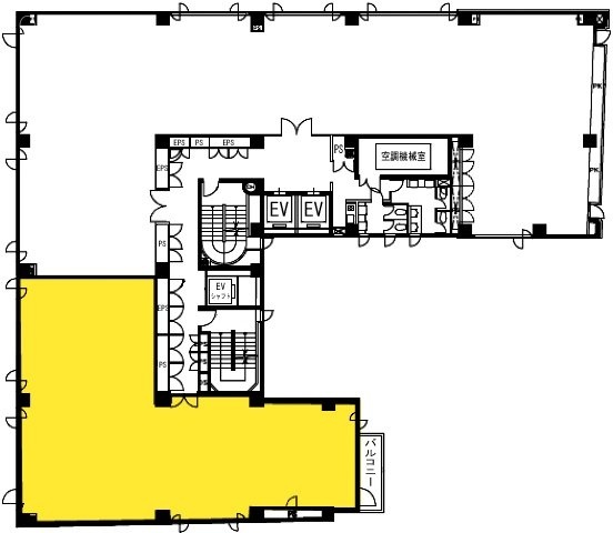 麹町鶴屋八幡ビル7F 間取り図